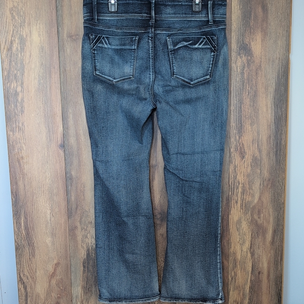 Apt. 9 Women's Boot Cut Stretch Wide Waist Jeans 16 1208D